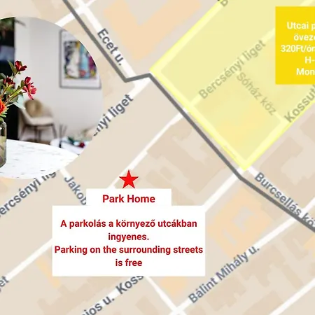 Apartment Park With Free Street Parking *